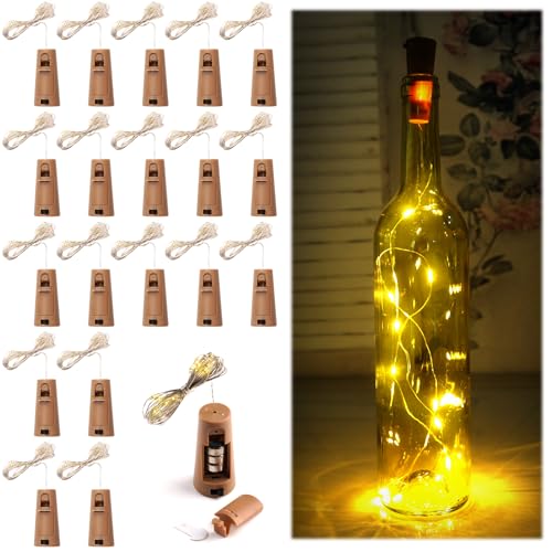 20 Stück LED Flaschenlicht,2m 20 LEDs Flaschenlichterkette Korken,Lichterkette für Flaschen Warmweiß,Kork Design,Flaschenlichter mit 3 LR44 Batterien,Flaschen Lichterkette für Glasflasche,Partys 20 Stück LED Flaschenlicht,2m 20 LEDs Flaschenlichterkette Korken,Lichterkette für Flaschen Warmweiß,Kork Design,Flaschenlichter mit 3 LR44 Batterien,Flaschen Lichterkette für Glasflasche,Partys von FerraDrend