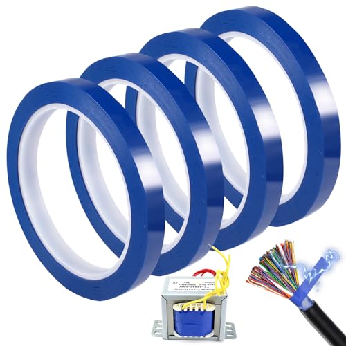4 Rollen 10mmx50m Heizband für Sublimationsband, Sublimationsklebeband Wärmebänder Keine Rückstände, Blaues Hitzebeständiges Klebeband, Thermoklebeband, Wärmeübertragungsband für Elektronische Drucke 4 Rollen 10mmx50m Heizband für Sublimationsband, Sublimationsklebeband Wärmebänder Keine Rückstände, Blaues Hitzebeständiges Klebeband, Thermoklebeband, Wärmeübertragungsband für Elektronische Drucke von FerraDrend
