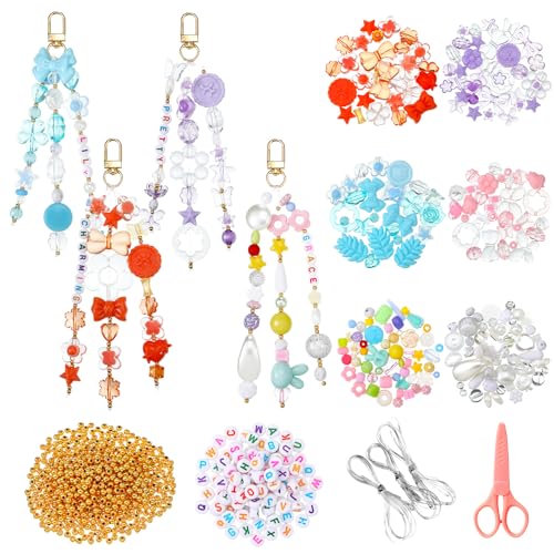 Ferreve 630 Stück DIY Perlen Schlüsselanhänger Basteln Verstellbare Buchstabenperlen Schnüre Schlüsselanhänger Geschenk Alphabet Schmuck Schlüsselanhänger Tasche Charms Rucksack Zubehör für Frauen Ferreve 630 Stück DIY Perlen Schlüsselanhänger Basteln Verstellbare Buchstabenperlen Schnüre Schlüsselanhänger Geschenk Alphabet Schmuck Schlüsselanhänger Tasche Charms Rucksack Zubehör für Frauen von Ferreve