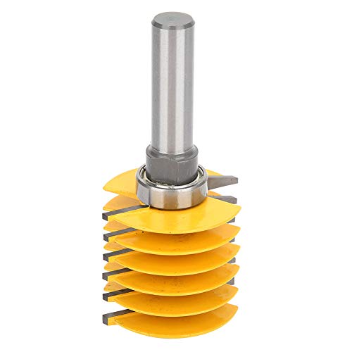 1/2 Zoll Schaft-Finger-Joint-Router-Bit-Holzbearbeitungs-Fräser mit Lager, Verwendet für die Tenon Ing und Fugen des Holzes, Geeignet für MDF, Massivholz, Spanplatten, von Fesjoy