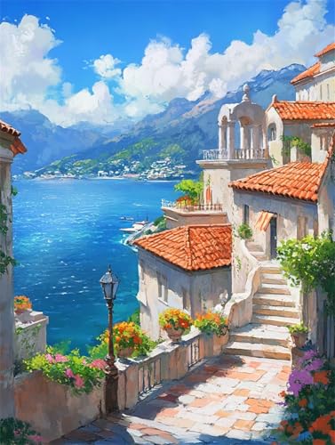 Diamond Painting Erwachsene Italien Diamond Painting Groß 60x80cm 5d Diamant Malerei Bilder Landschaft DIY Crystal Strass Mosaik Bastelset Erwachsene Diamant Stickerei Set Home Wanddekoration y-554 Diamond Painting Erwachsene Italien Diamond Painting Groß 60x80cm 5d Diamant Malerei Bilder Landschaft DIY Crystal Strass Mosaik Bastelset Erwachsene Diamant Stickerei Set Home Wanddekoration y-554 von Fesnfuae