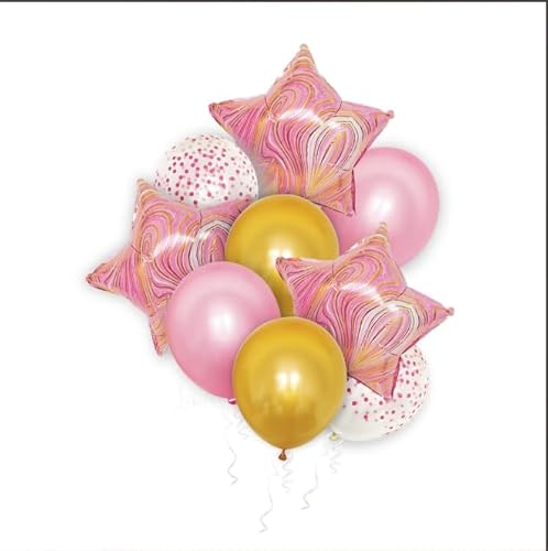 Fesnova 18 Zoll Achat Marmor Folienballon Set,Bunte Luftballons Stern,Bunte Luftballons,Rosa-Gold Marmor Design,für Geburtstags Hochzeit Baby Shower Hippie Party Dekorationen Lieferungen Fesnova 18 Zoll Achat Marmor Folienballon Set,Bunte Luftballons Stern,Bunte Luftballons,Rosa-Gold Marmor Design,für Geburtstags Hochzeit Baby Shower Hippie Party Dekorationen Lieferungen von Fesnova