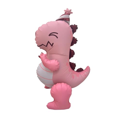Fesnova 3D Dino Luftballon, Rosa Dino Folienballon Geburtstagsdekorationen, Luftballon Dino für Mädchengeburtstagsfeiern, Babypartys, Kinder Dschungel Thema, Dekoration Fesnova 3D Dino Luftballon, Rosa Dino Folienballon Geburtstagsdekorationen, Luftballon Dino für Mädchengeburtstagsfeiern, Babypartys, Kinder Dschungel Thema, Dekoration von Fesnova