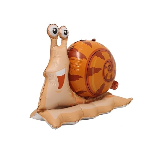 Fesnova Schnecke Ballon, 3D Schnecken Folienballons, Schnecken Deko Kindergeburtstag, für Kindergeburtstag, Babyparty, Wanddekoration (Basis Schnecke) von Fesnova