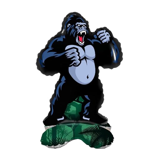 Fesnova Gorilla King Kong Folienballons,Gorilla Geburtstag Partyzubehör,Aekorationen für Babyparty,Safaripark,Dschungelsafari Motto Kindergeburtstagsparty,Safaripark,Halloween Dekorationszubehör Fesnova Gorilla King Kong Folienballons,Gorilla Geburtstag Partyzubehör,Aekorationen für Babyparty,Safaripark,Dschungelsafari Motto Kindergeburtstagsparty,Safaripark,Halloween Dekorationszubehör von Fesnova