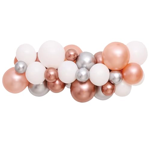 Fesnova Roségoldene Luftballons, 30 Stück Roségold Ballon Set, Roségold Party Dekoration, für Babypartys, Frauen und Mädchengeburtstage, Hochzeiten, Verlobungen, Brautpartys Fesnova Roségoldene Luftballons, 30 Stück Roségold Ballon Set, Roségold Party Dekoration, für Babypartys, Frauen und Mädchengeburtstage, Hochzeiten, Verlobungen, Brautpartys von Fesnova