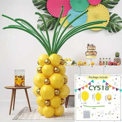 Fesnova Tropische Party Hawaii Deko Geburtstag Luftballoon Set, Gelbe Ballongirlande mit Palmblättern,60 Stück Luftballon Girlande für Geburtstag Papierrosetten in Mehreren Farben Hawaii Party Deko Fesnova Tropische Party Hawaii Deko Geburtstag Luftballoon Set, Gelbe Ballongirlande mit Palmblättern,60 Stück Luftballon Girlande für Geburtstag Papierrosetten in Mehreren Farben Hawaii Party Deko von Fesnova
