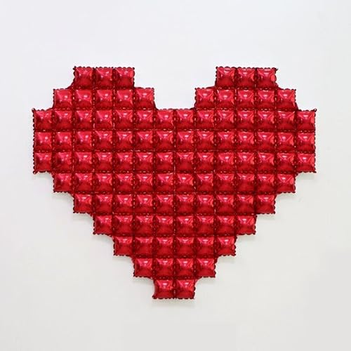 Fesnova Valentinstag Deko Großer Herz Aluminium Plastikballon,Maiherz,Herzluftballons für Heiratsantrag Deko,Romantische Dekoration zum Valentinstag, Verlobung, Jahrestag Fesnova Valentinstag Deko Großer Herz Aluminium Plastikballon,Maiherz,Herzluftballons für Heiratsantrag Deko,Romantische Dekoration zum Valentinstag, Verlobung, Jahrestag von Fesnova