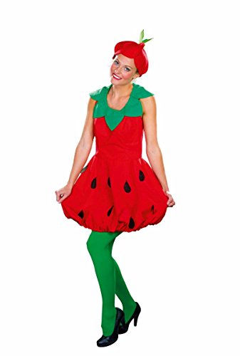 Strawberry: Dress And Halskette von Festartikel-Müller