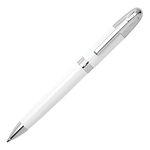 Festina Kugelschreiber Classicals Chrome White | Schreibgerät in Weiß mit verchromten Elementen von Festina