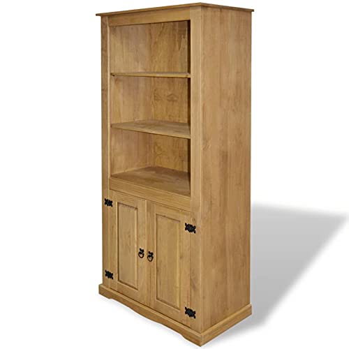 Festnight Küchenbuffet Buffetschrank Vintage Mexiko-Stil Highboard Vintage Küchenschränke Küchenbuffet Kommode Holz Vitrinenschrank Vintage Küchenvitrine Braun 80x40x170 cm Festnight Küchenbuffet Buffetschrank Vintage Mexiko-Stil Highboard Vintage Küchenschränke Küchenbuffet Kommode Holz Vitrinenschrank Vintage Küchenvitrine Braun 80x40x170 cm von Festnight