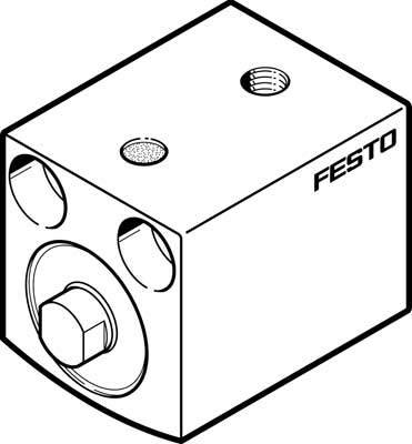 Festo 530566 aevc-12–5-p short-stroke Radzylinder von Festo