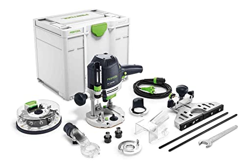 FESTOOL 574398 Oberfräse OF 1400 OF 1400 EBQ-Plus + Box-OF-S 8/10x HW von Festool