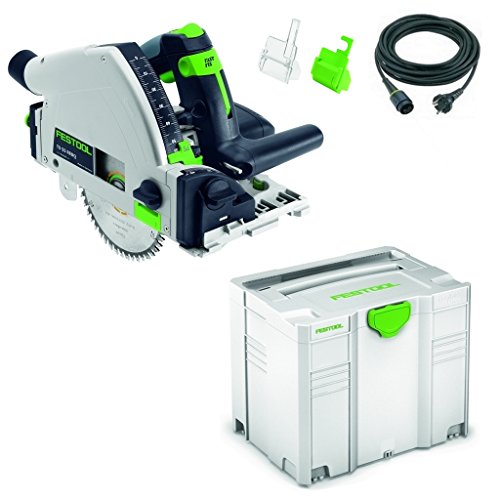 Festool 561551 TS 55 R Tauchsäge mit Elektrottonik, Blau / Weiß Festool 561551 TS 55 R Tauchsäge mit Elektrottonik, Blau / Weiß von Festool