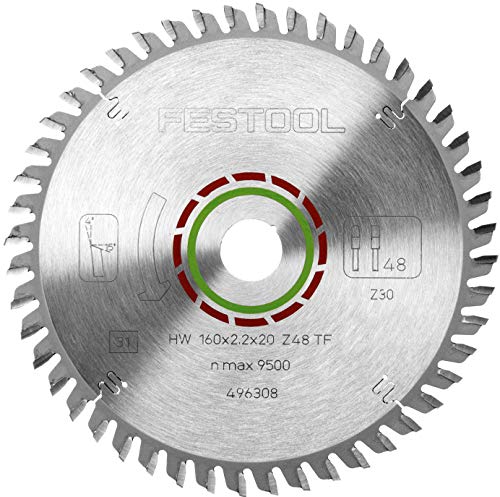 Festool Spezial-Sägeblatt 160x2,2x20 TF48 Festool Spezial-Sägeblatt 160x2,2x20 TF48 von Festool