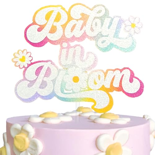 Baby in Bloom Tortenaufsatz, Gänseblümchen, Babyparty-Dekorationen, Oh Baby Daisy Gender Reveal Kuchendekoration, groovige Babyparty-Dekoration für Mädchen, Gänseblümchen-Blumengarten, Partygeschenk Baby in Bloom Tortenaufsatz, Gänseblümchen, Babyparty-Dekorationen, Oh Baby Daisy Gender Reveal Kuchendekoration, groovige Babyparty-Dekoration für Mädchen, Gänseblümchen-Blumengarten, Partygeschenk von Festus