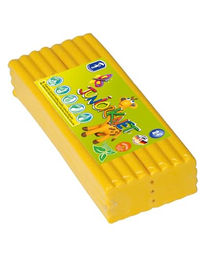 Feuchtmann JUNiORKNET Jumbo-Pack in Gelb | 500g weiche Kinderknete im Vorteilspack | vegane glutenfreie Spielknete | Nicht trocknende Knete | ungiftige Modelliermasse | ab 2 Jahren Feuchtmann JUNiORKNET Jumbo-Pack in Gelb | 500g weiche Kinderknete im Vorteilspack | vegane glutenfreie Spielknete | Nicht trocknende Knete | ungiftige Modelliermasse | ab 2 Jahren von Feuchtmann