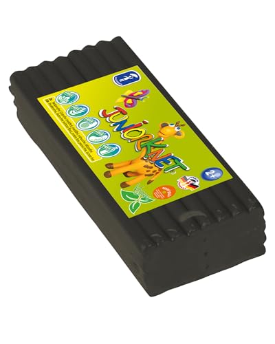 Feuchtmann JUNiORKNET Jumbo-Pack in Schwarz | 500g weiche Kinderknete im Vorteilspack | vegane glutenfreie Spielknete | Nicht trocknende Knete | ungiftige Modelliermasse | ab 2 Jahren Feuchtmann JUNiORKNET Jumbo-Pack in Schwarz | 500g weiche Kinderknete im Vorteilspack | vegane glutenfreie Spielknete | Nicht trocknende Knete | ungiftige Modelliermasse | ab 2 Jahren von Feuchtmann