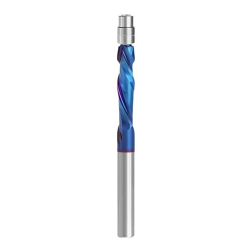 FewNvWa Endmühlenrouter Bit 1/4 "Schaft für Holzgravur Carbid Quadratende für Fachleute, Down Rotary Trimmer FewNvWa Endmühlenrouter Bit 1/4 "Schaft für Holzgravur Carbid Quadratende für Fachleute, Down Rotary Trimmer von FewNvWa