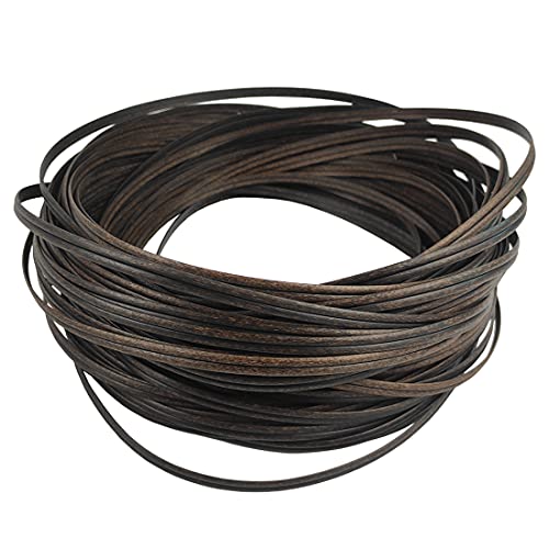 Feyart Doppelsträngiges, meliertes Kaffee-PE-Rattan-Reparaturset, 8,5 mm, 55 m, Kunststoffgeflechtmaterial zur Befestigung von Rattanstuhl, Sofa, Outdoor-Möbeln Feyart Doppelsträngiges, meliertes Kaffee-PE-Rattan-Reparaturset, 8,5 mm, 55 m, Kunststoffgeflechtmaterial zur Befestigung von Rattanstuhl, Sofa, Outdoor-Möbeln von Feyart