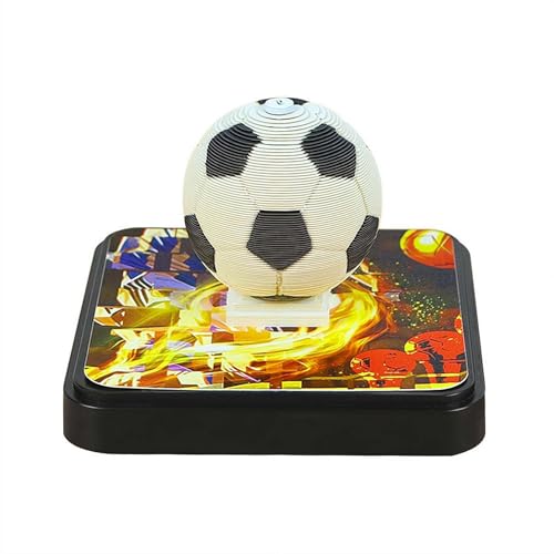 3D-Memoblock – 3D-Kunstkalender 2026, abreißbarer Kalender, Papierskulptur, DIY-Notizblock, Schreibtisch-Ornament für Basketball-/Fußball-Fans, Kollegen und Freunde – einzigartige kreative Geschenke von Fgbetcv