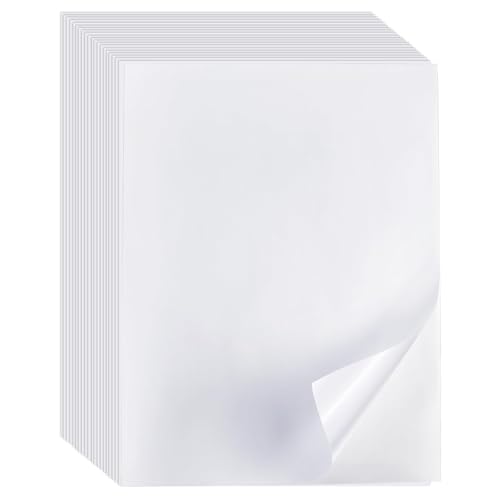 Fhioevt 20 Blatt Sticker Papier zum Bedrucken Klebepapier A4 Bedruckbare Klebefolie Transparent Stickerpapier Selbstklebende Inkjet-Vinyl-Aufkleber Bedruckbar für Laserdrucker Tintenstrahldrucker Fhioevt 20 Blatt Sticker Papier zum Bedrucken Klebepapier A4 Bedruckbare Klebefolie Transparent Stickerpapier Selbstklebende Inkjet-Vinyl-Aufkleber Bedruckbar für Laserdrucker Tintenstrahldrucker von Fhioevt