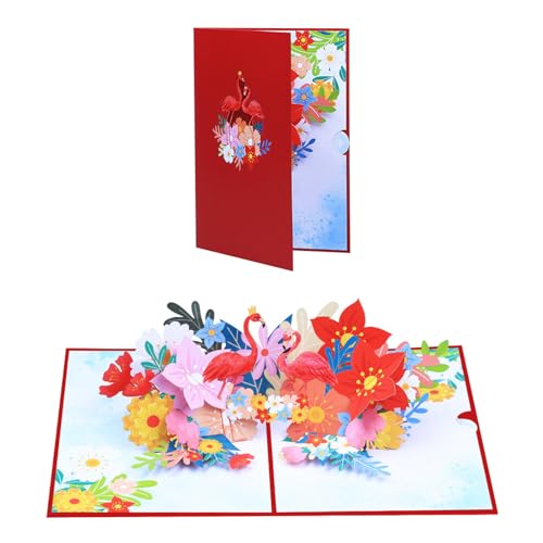 Fhkpsqkcn 3D Popup Karten Blumen Flamingo Popup Geburtstagskarten Popup Grußkarten Geschenkkarten Für Valentinstag Mutter Fhkpsqkcn 3D Popup Karten Blumen Flamingo Popup Geburtstagskarten Popup Grußkarten Geschenkkarten Für Valentinstag Mutter von Fhkpsqkcn