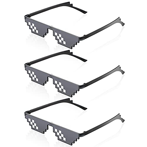Fiada Coole Brillen 3 Stück Lustige Brillen Pixel Sonnenbrillen Spielzeugbrille Party Brillen für Halloween Karneval Geburtstag Mosaik Brillen Foto Requisiten Fasching Brillen für Männer Frauen Fiada Coole Brillen 3 Stück Lustige Brillen Pixel Sonnenbrillen Spielzeugbrille Party Brillen für Halloween Karneval Geburtstag Mosaik Brillen Foto Requisiten Fasching Brillen für Männer Frauen von Fiada