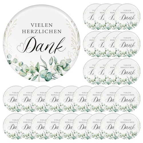 Fiada 30 Stück Vielen Herzlichen Dank Geschenk Magnete Set Hochzeitsmagnete Dankeschön Gastgeschenk für Hochzeit Taufe Geburtstag für Gäste Lehrerin Kollegen von Fiada