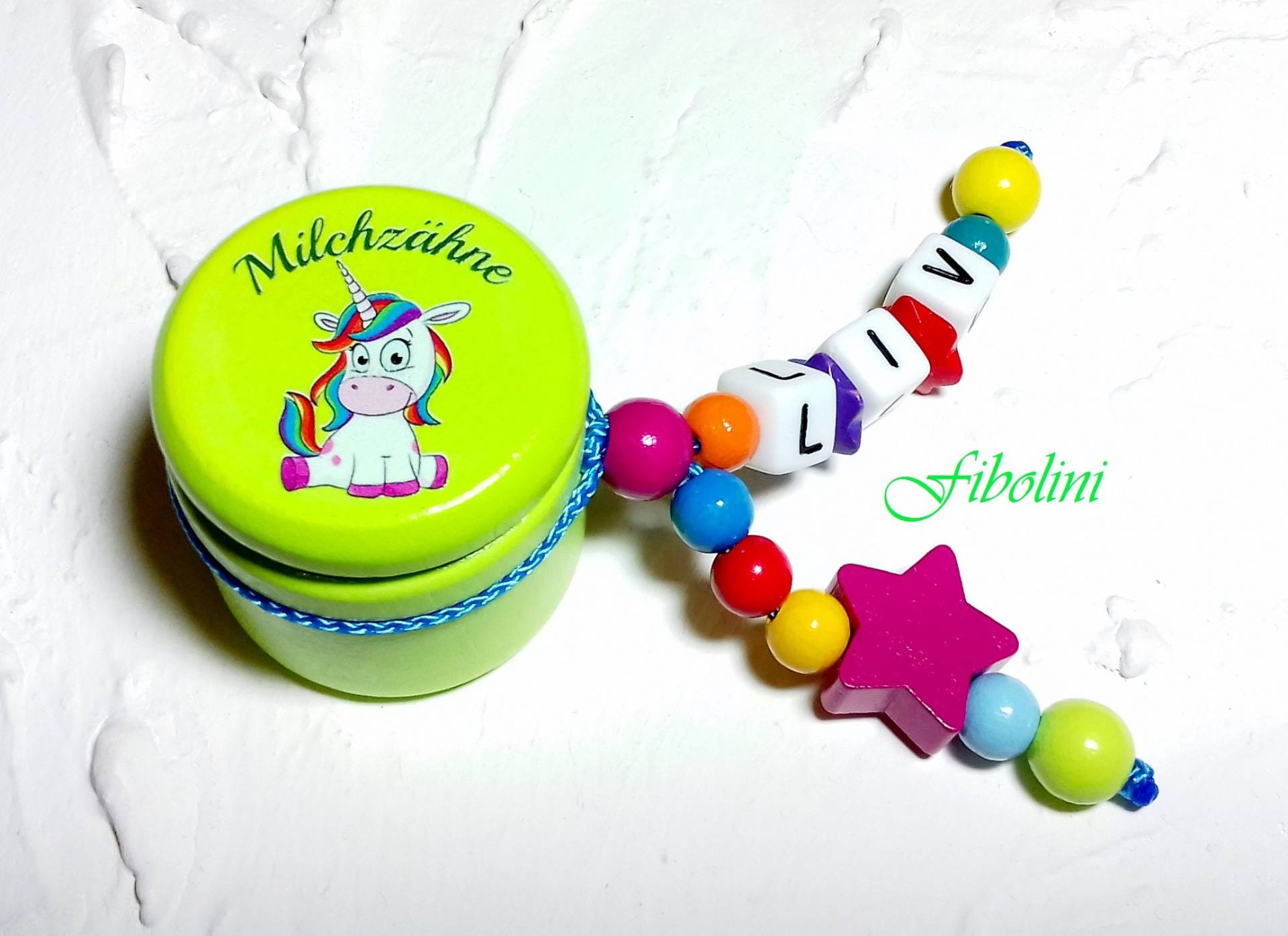 Milchzahndose "Einhorn". Zuckertüte Inhalt, Geburtstagsgeschenk Kinder, Aufbewahrung Erste Zähne, Erster Schultag, Milchzahndöschen, Namen Milchzahndose "Einhorn". Zuckertüte Inhalt, Geburtstagsgeschenk Kinder, Aufbewahrung Erste Zähne, Erster Schultag, Milchzahndöschen, Namen von Fibolini