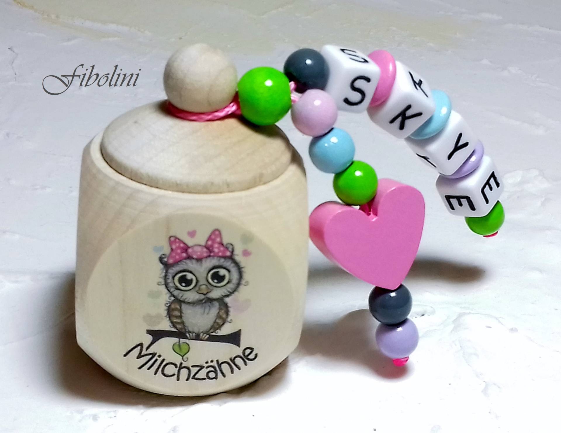 Milchzahndose "Vögelchen". Herz Eule Schulanfang Geburtstagsgeschenk Beige Grün Rosa Hellblau Flieder Dunkelgrau Personalisiert Name Diy Milchzahndose "Vögelchen". Herz Eule Schulanfang Geburtstagsgeschenk Beige Grün Rosa Hellblau Flieder Dunkelgrau Personalisiert Name Diy von Fibolini