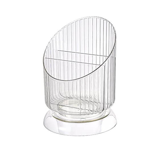 Fictory Make-up-Pinselhalter, Organizer, Kunststoff, transparent, für Stifte, platzsparendes Design, Weiß Fictory Make-up-Pinselhalter, Organizer, Kunststoff, transparent, für Stifte, platzsparendes Design, Weiß von Fictory