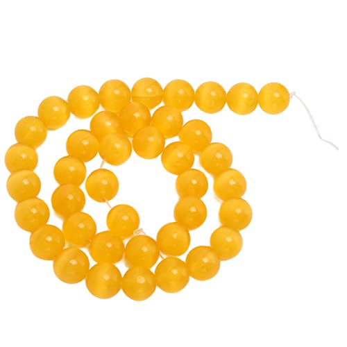 Fictory Natursteinperlen für Schmuck, elegante Halsketten und Armbänder, 10 mm, Orange Fictory Natursteinperlen für Schmuck, elegante Halsketten und Armbänder, 10 mm, Orange von Fictory