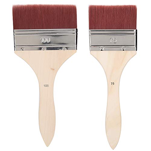 Fictory Nylon-Pinsel-Set für Gouache, Aquarell, Acryl, Öl – kein Ausfallen, langlebig, erschwingliche Künstlerpinsel, 2-teilig Fictory Nylon-Pinsel-Set für Gouache, Aquarell, Acryl, Öl – kein Ausfallen, langlebig, erschwingliche Künstlerpinsel, 2-teilig von Fictory