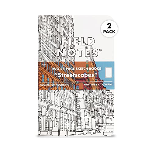 Field Notes Streetscapes Skizzenbuch, New York City/Miami New York City/Miami, Einheitsgröße Field Notes Streetscapes Skizzenbuch, New York City/Miami New York City/Miami, Einheitsgröße von Field Notes