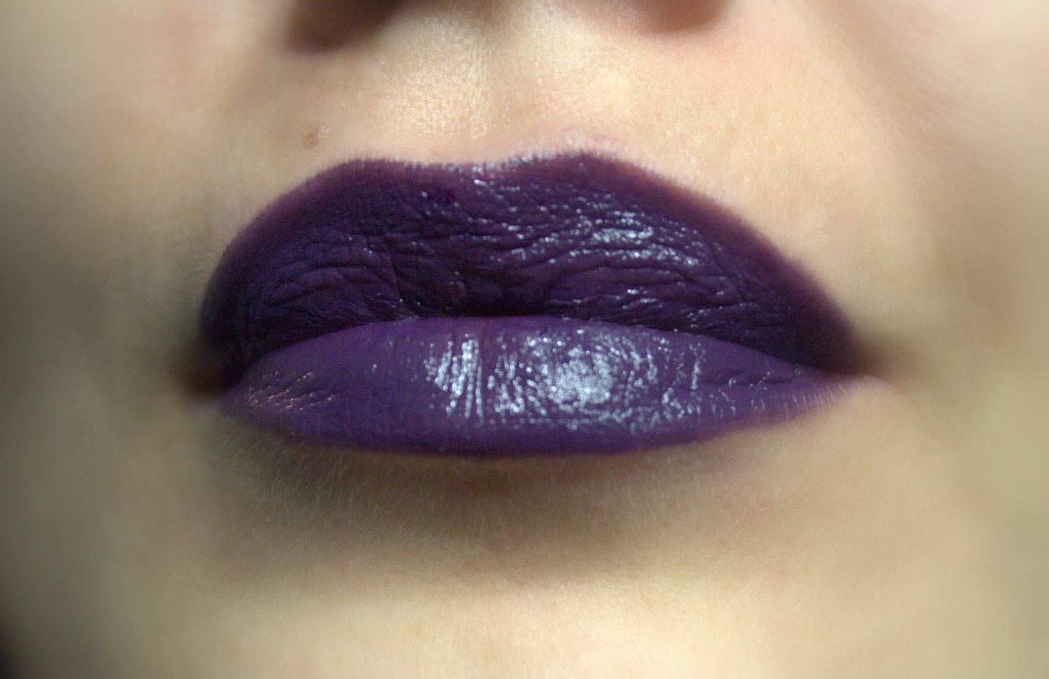 Purple Ink - Dark Creamy No Shimmer Lippenstift Natürliche Glutenfrei Handgemacht Grausamkeit Frei von FierceMagenta
