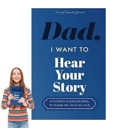Dad, I Want To Hear Your Story, A Father's Guided Journal To Share His Life & Love, Das Feiertags Begrüßungs Papier Notizbuch, Ein Aussagekräftiges Journalbuch Für Vaters Day Geschenk Nimmt Dad, I Want To Hear Your Story, A Father's Guided Journal To Share His Life & Love, Das Feiertags Begrüßungs Papier Notizbuch, Ein Aussagekräftiges Journalbuch Für Vaters Day Geschenk Nimmt von Fierudeng