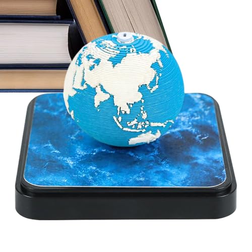 Fierudeng 3D Kalender | 3D Papier Skulptur Kalender 2026 Notizblock,Papier-Skulptur Abreißblock Bürozubehör Erd-Design Für Jugendliche Erwachsene von Fierudeng