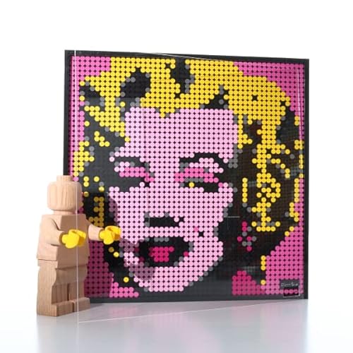 SafePlate für Lego® Art Set „Andy Warhol’s Marilyn Monroe“ 31197 T/B 383x383 von FiguWorld