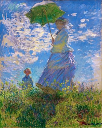 Figured'Art Vorgedrucktes Kreuzstich-Set 32x40cm - Der Spaziergang – Monet - Komplett vorgedruckte Baumwoll-Aida-Leinwand 11 CT - Perfekt für Erwachsene und Anfänger Figured'Art Vorgedrucktes Kreuzstich-Set 32x40cm - Der Spaziergang – Monet - Komplett vorgedruckte Baumwoll-Aida-Leinwand 11 CT - Perfekt für Erwachsene und Anfänger von Figured'Art