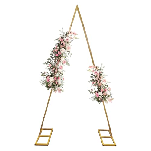 Fiita Traubogen Hochzeit Dreieck - Hochzeitsbogen Rustikalen 2M Garten Bögen Pergola Draußen Kulisse Stand Hochzeit Bogen Hochzeit Arbor Girlande Balloon Arch Stand für Party Veranstaltung Fiita Traubogen Hochzeit Dreieck - Hochzeitsbogen Rustikalen 2M Garten Bögen Pergola Draußen Kulisse Stand Hochzeit Bogen Hochzeit Arbor Girlande Balloon Arch Stand für Party Veranstaltung von Fiita