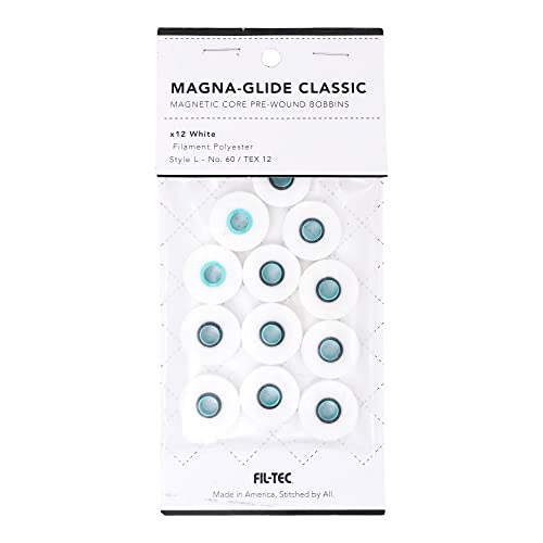 Fil-TEC FT-60372-TEN Spulen Magna-Glide L 12/Pkg Notion, Weiss/opulenter Garten Fil-TEC FT-60372-TEN Spulen Magna-Glide L 12/Pkg Notion, Weiss/opulenter Garten von Fil-Tec