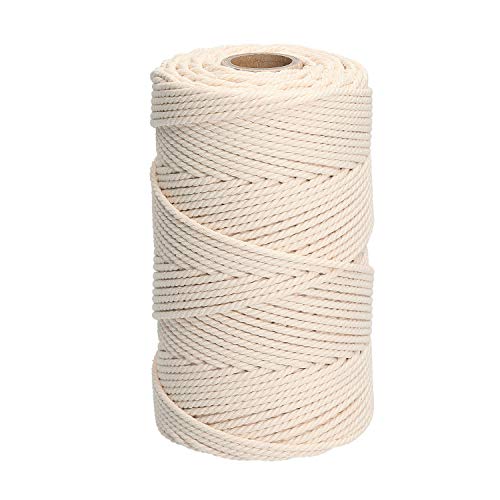 Filani Lieblingsgarn - Premium Makramee Garn 3 mm x 120 m aus Baumwolle in Nature Filani Lieblingsgarn - Premium Makramee Garn 3 mm x 120 m aus Baumwolle in Nature von Filani