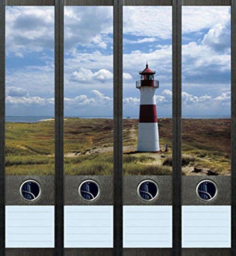 Ordnerrücken Leuchtturm Bücher Buch Ordner Ordneraufkleber Deko 007 Ordnerrücken Leuchtturm Bücher Buch Ordner Ordneraufkleber Deko 007 von File-Art
