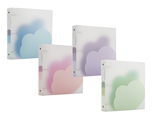 Filexec Products Cloud 50495-6459 Ringbuch, 5,1 cm, Grün, 4 Stück Filexec Products Cloud 50495-6459 Ringbuch, 5,1 cm, Grün, 4 Stück von Filexec