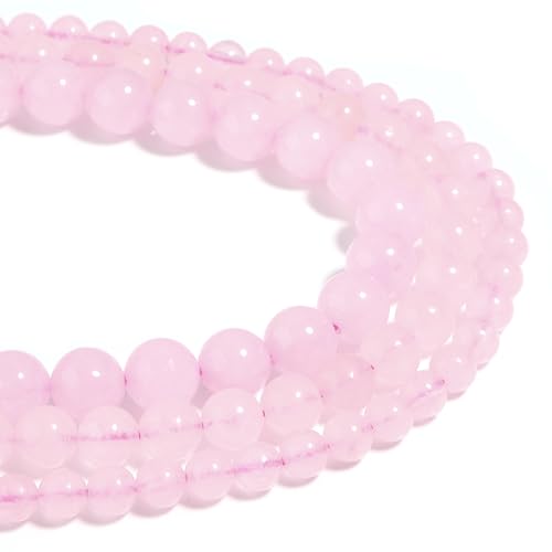 Natürliche Kristall-Perlen 6mm Rosenquarz poliert Runde glatte Edelstein-Perlen für Schmuck machen 15 Zoll Natürliche Kristall-Perlen 6mm Rosenquarz poliert Runde glatte Edelstein-Perlen für Schmuck machen 15 Zoll von Filluck