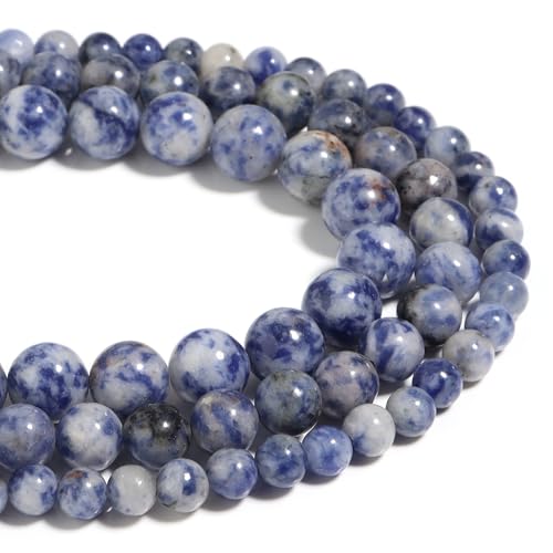 Naturstein Perlen 6mm Bule Sodalite poliert Runde glatte Edelstein Perlen für Schmuck machen 15 Zoll von Filluck