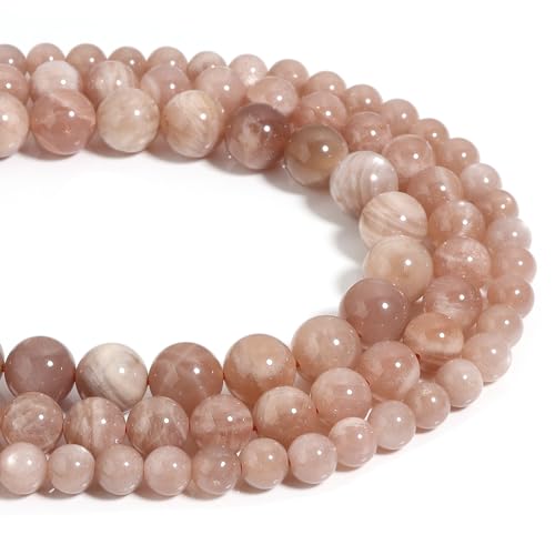 Naturstein Perlen Sonnenstein 6mm poliert Runde glatt Edelstein Perlen für Schmuck machen Erwachsene 15 Zoll Naturstein Perlen Sonnenstein 6mm poliert Runde glatt Edelstein Perlen für Schmuck machen Erwachsene 15 Zoll von Filluck