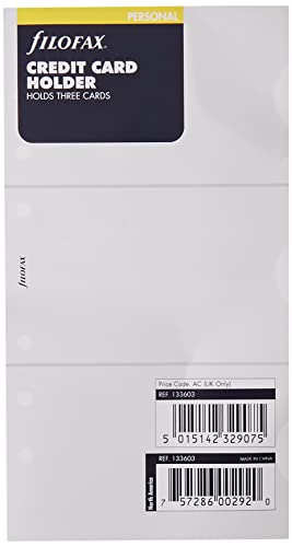 Filofax 133603 Personal Kreditkartenhülle von Filofax