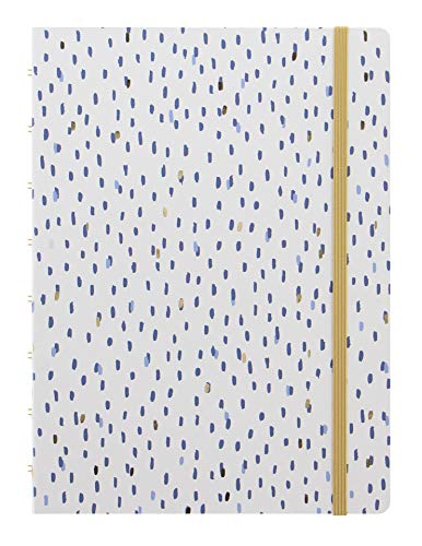 Filofax Indigo A5 Refillable Notebook Rain, 115113 von Filofax